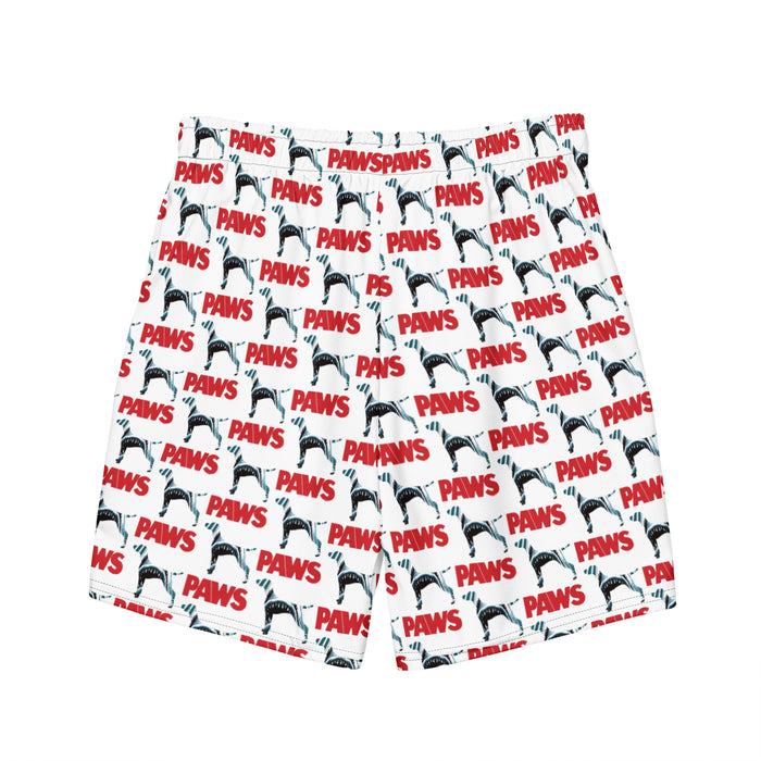 "PAWS" Swim Trunks