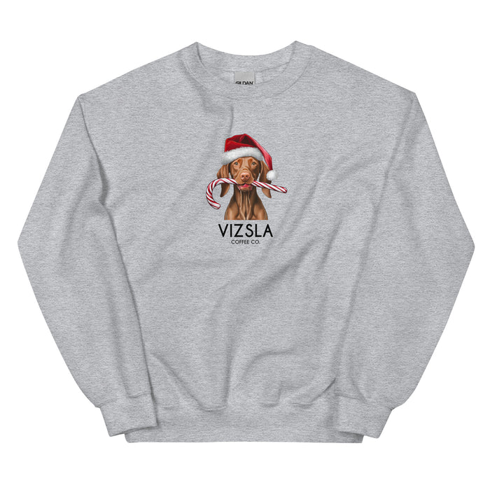 Santa's Vizsla Sweatshirt